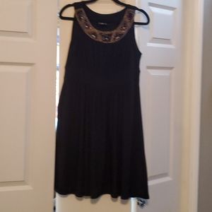 Beautiful beaded neck dress